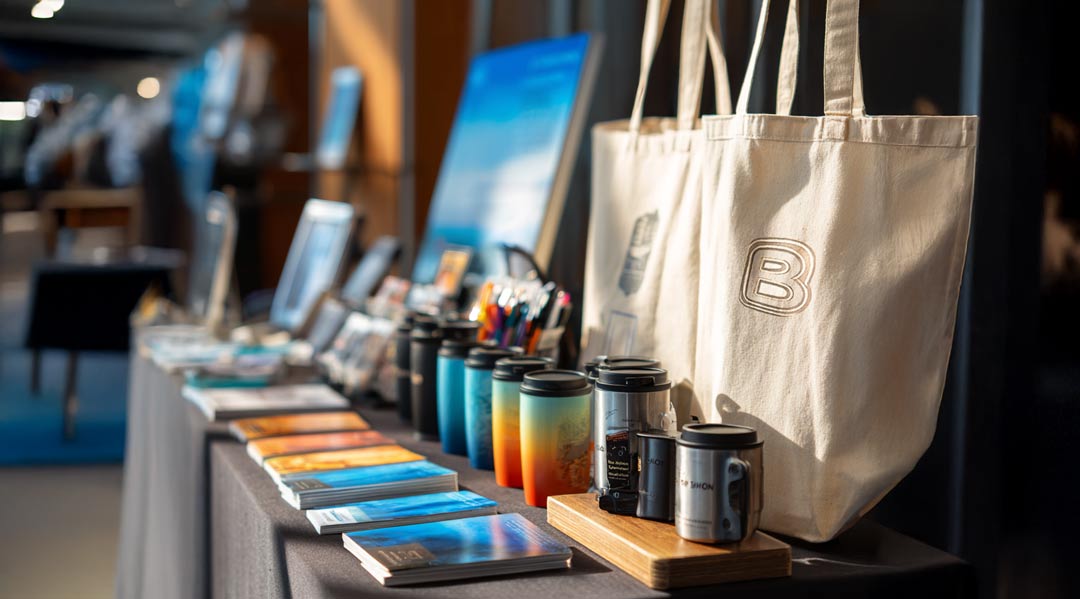 Trade Show promotional products display